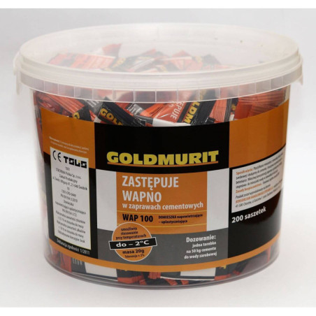 Plastyfikator Do Zapraw Cementowych Admix 20 g Goldmurit