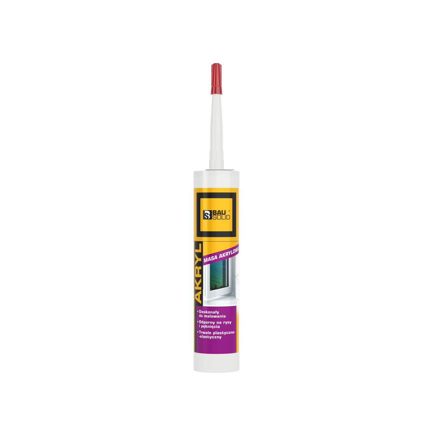 Akryl Biały 280 ml Bausolid