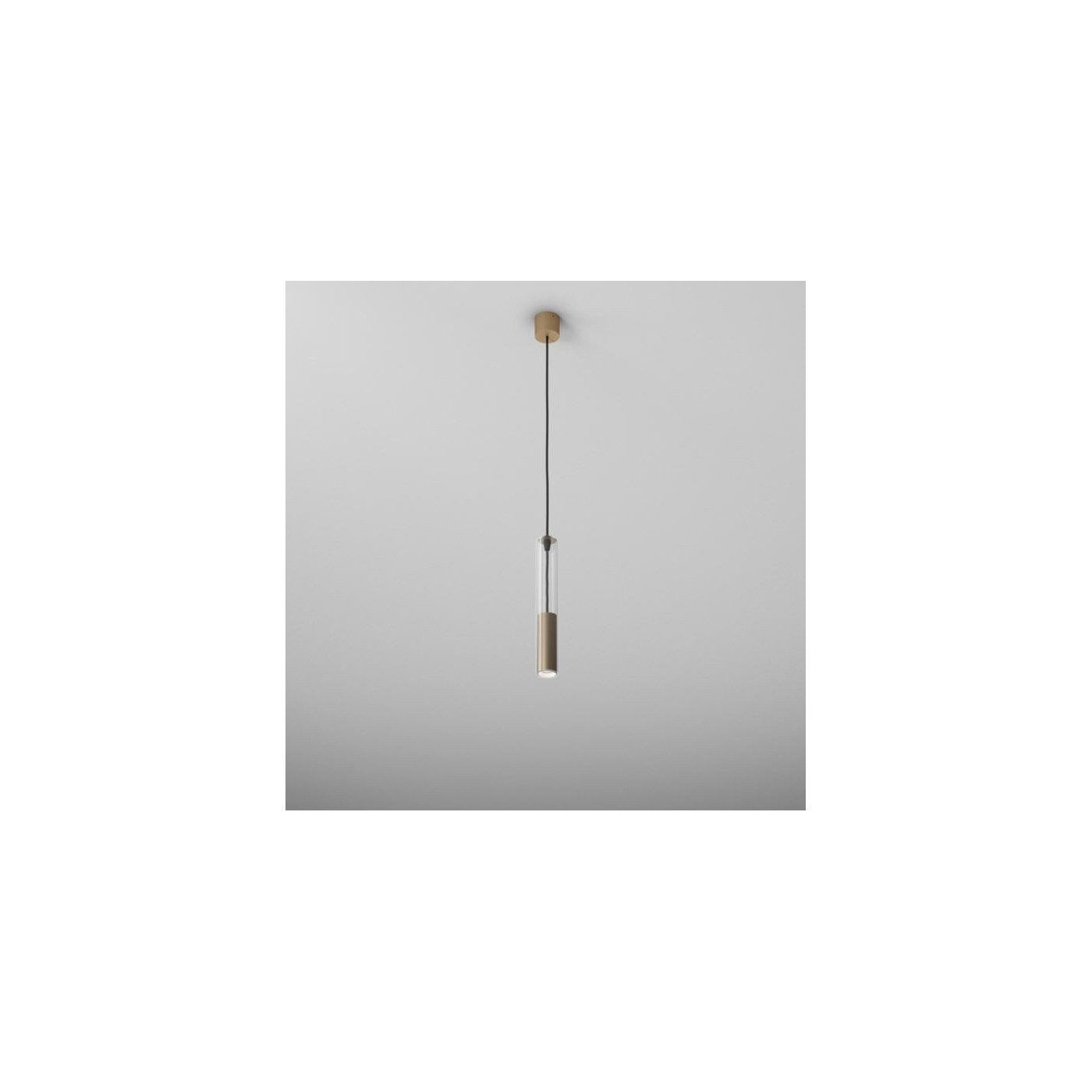 Lampa Wisząca Modern Glass Min 28 TP LED Złoty 59877-M930-WG-00-19 Aqform