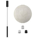 Lampa Wisząca Pipe Slim LED Czarna Z Kloszem Mrożonym C3986100N+K0008240HW ACB