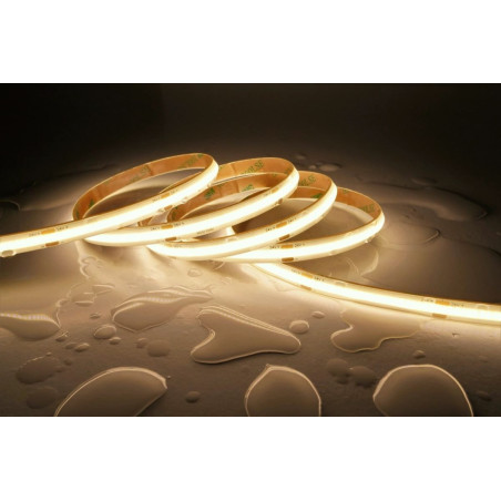 Taśma LED COB 4000K 480 LED 5W 475lm IP33 24V zoomLED