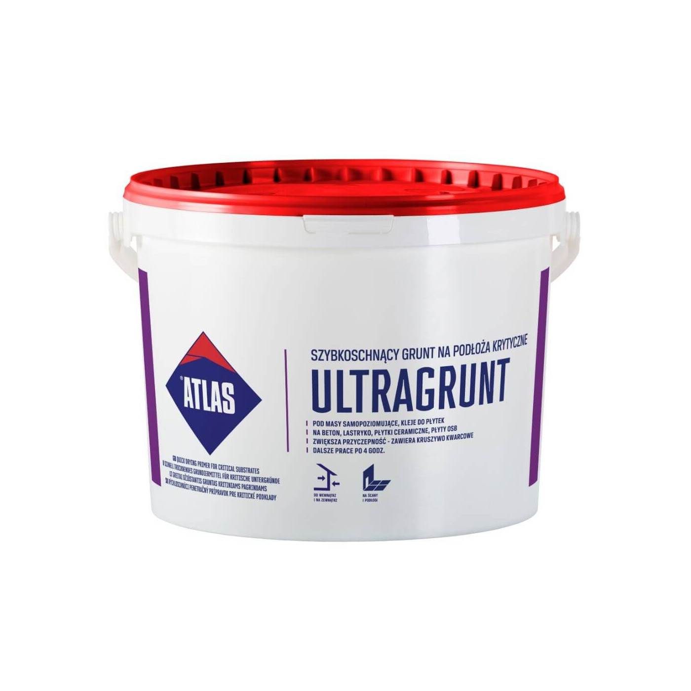 Ultragrunt Na Krytyczne Podłoża 5KG Atlas