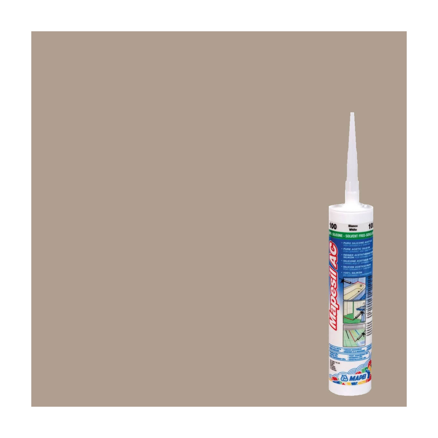 Silikon Mapesil AC Piasek 133 310 ml Mapei