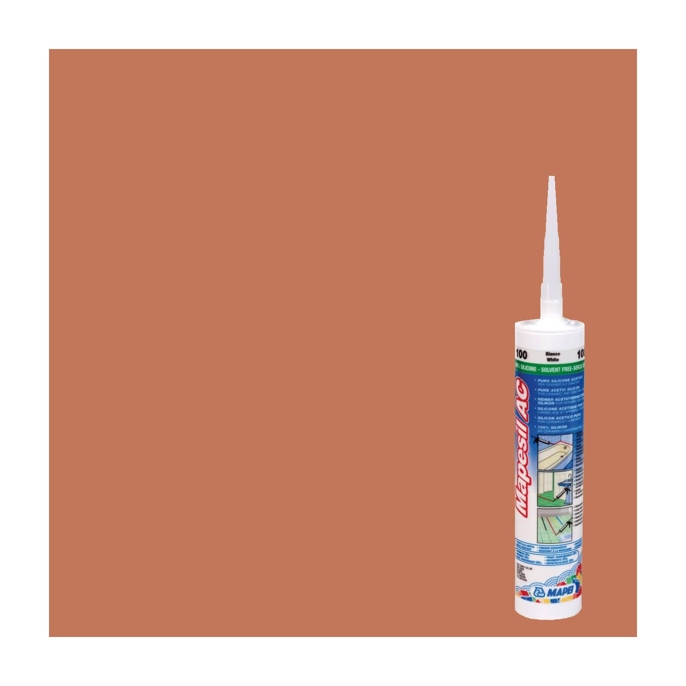 Silikon Mapesil AC Koral 140 310 ml Mapei