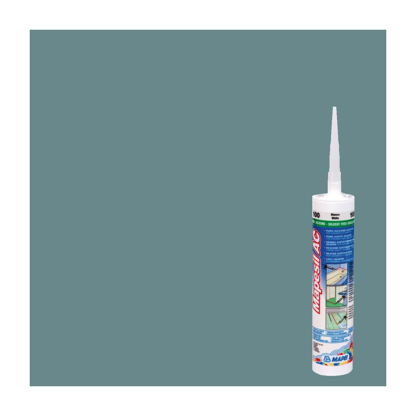 Silikon Mapesil AC Turkus 171 310 ml Mapei