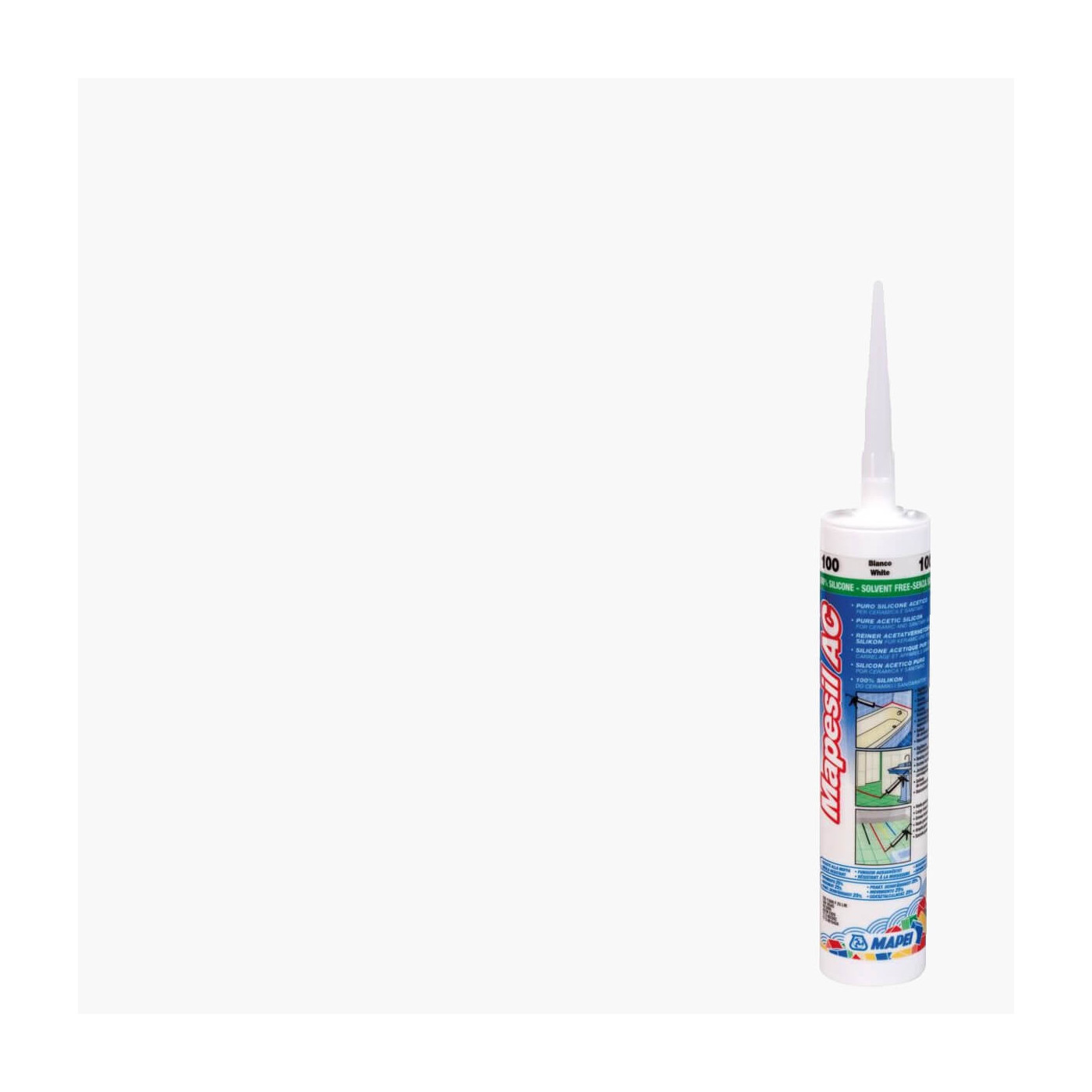 Silikon Mapesil AC Bezbarwny 999 310 ml Mapei