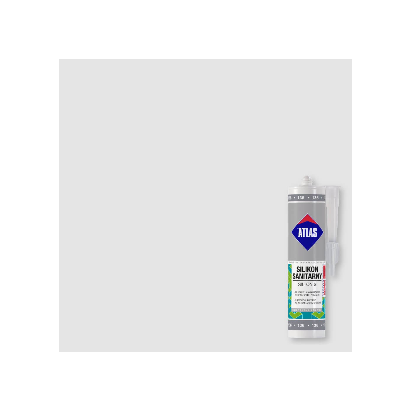 Silikon Sanitarny Silton S Transparent 000 Atlas