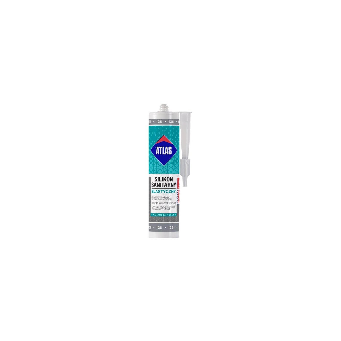 Silikon Sanitarny Elastyczny Latte 280 Ml Atlas
