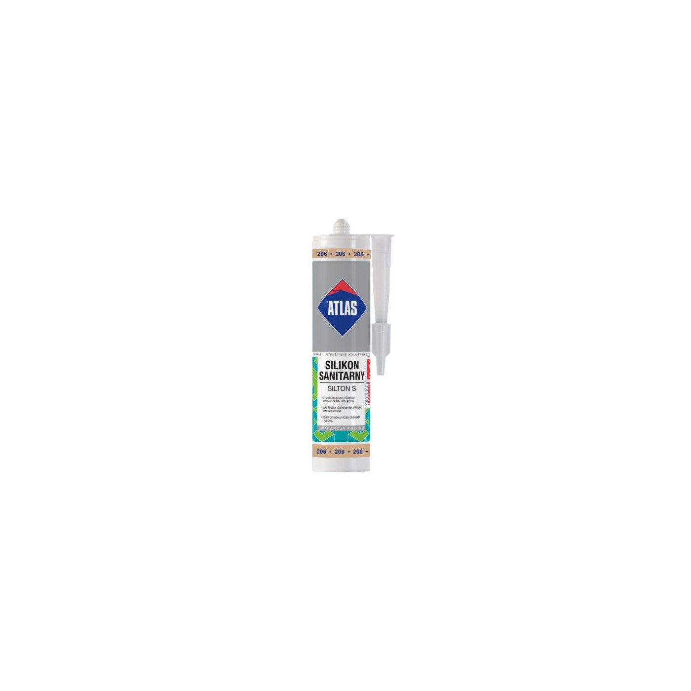 Silikon Sanitarny Silton S Cappucino 206 Atlas