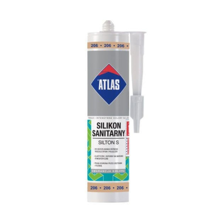 Silikon Sanitarny Silton S Cappucino 206 Atlas