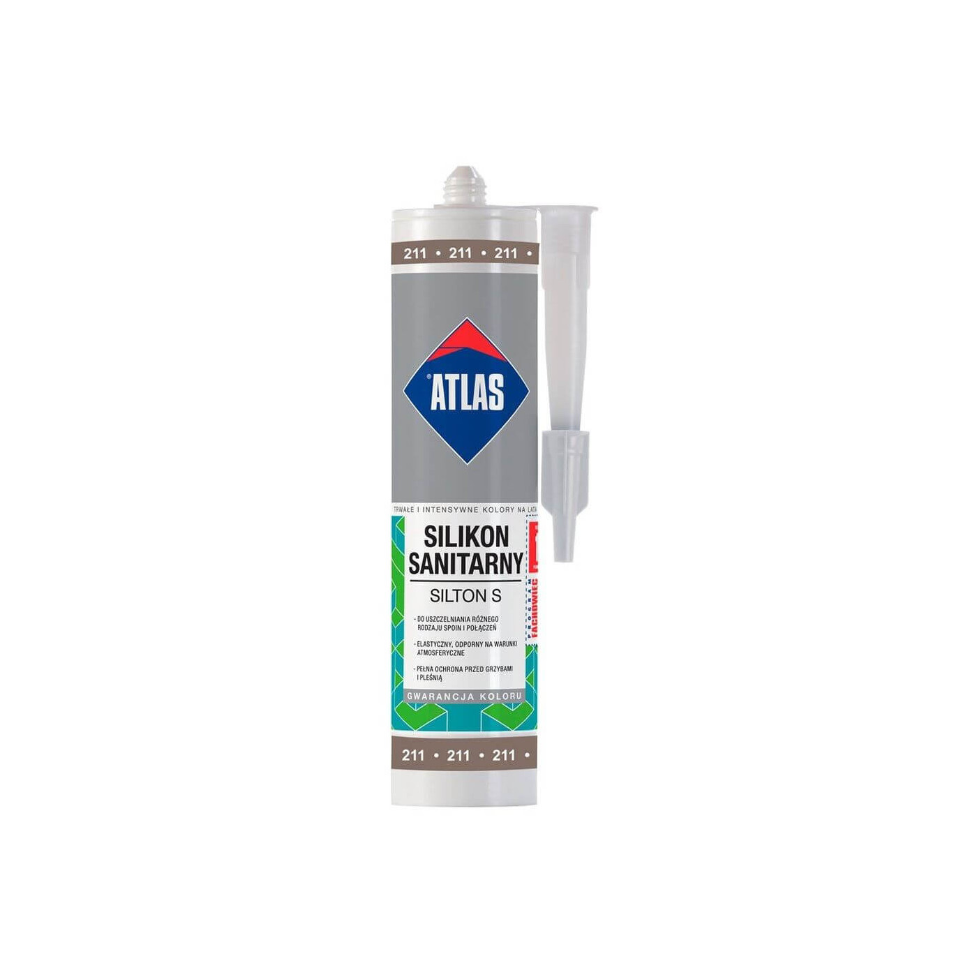 Silikon Sanitarny Silton S Cementowy 211 Atlas