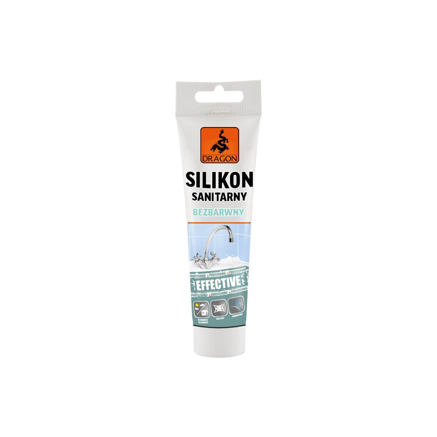 Silikon Sanitarny Biały 100 ml Dragon