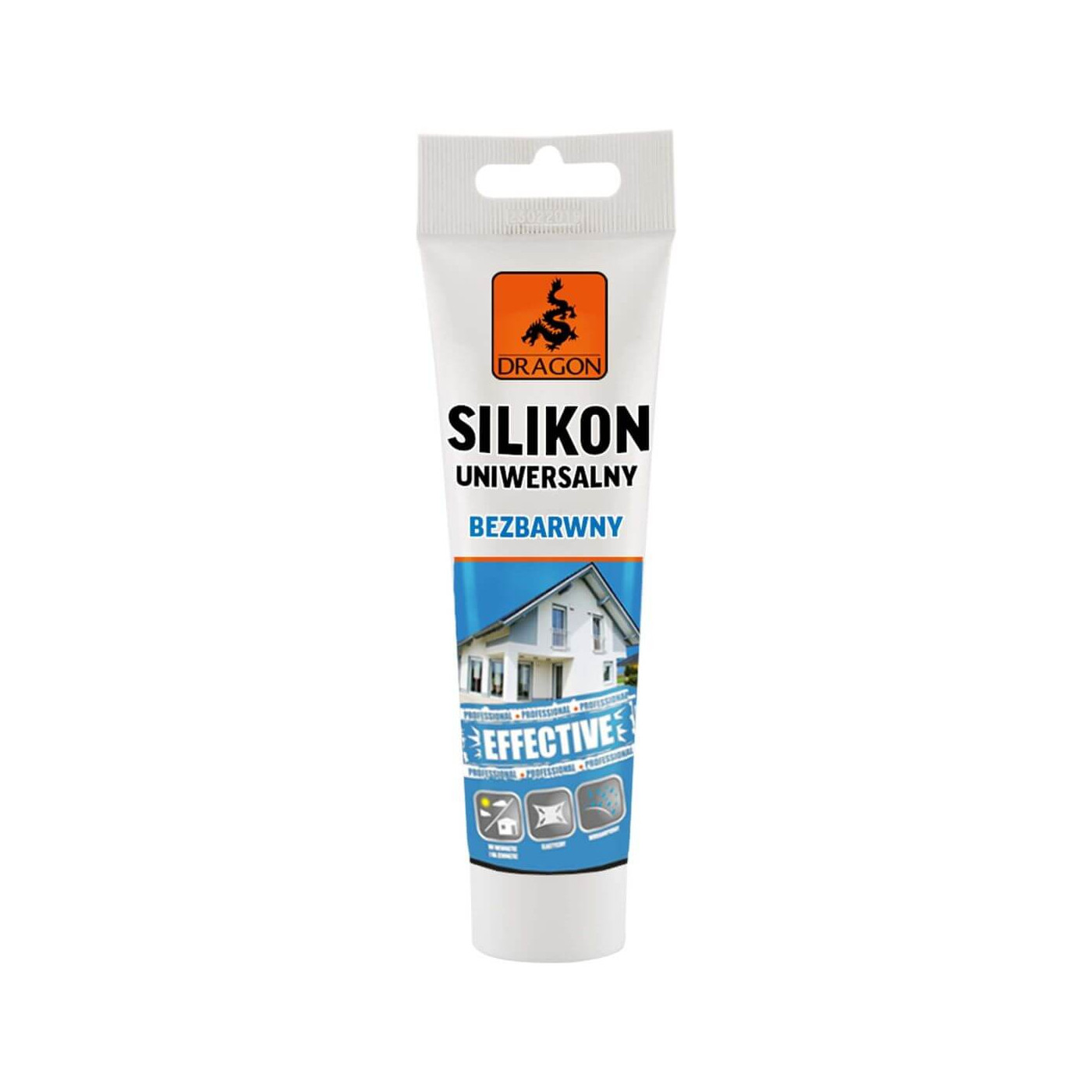 Silikon Uniwersalny Bezbarwny 100 ml Dragon