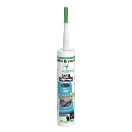 Akryl Natychmiast Malowany 300 ml Den Braven
