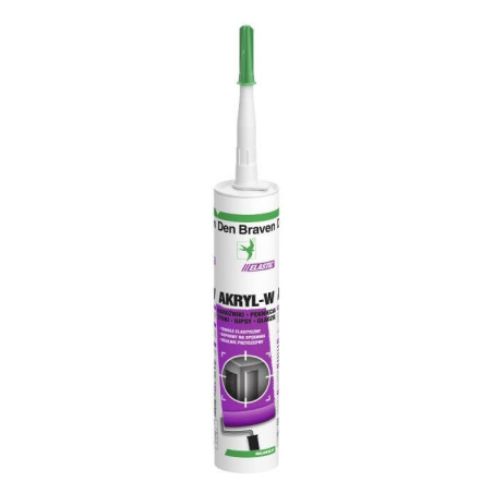Akryl-W Biały 280 ml Den Braven