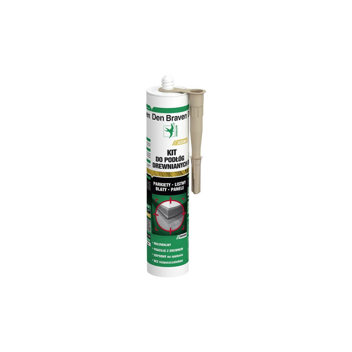 Kit Do Podłóg Drewnianych Parquet-Seal Sosna 280 ml Den Braven
