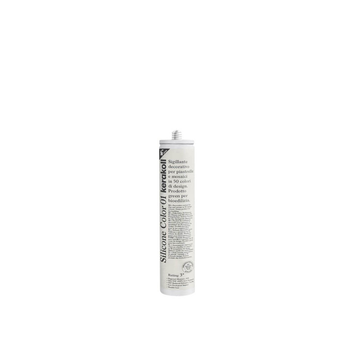 Uszczelniacz Do Płytek Silicone Color 01 310 ml Kerakoll