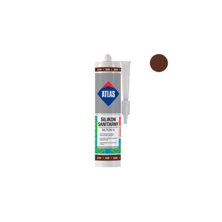Silikon Sanitarny Silton S Kasztanowy 209 Atlas