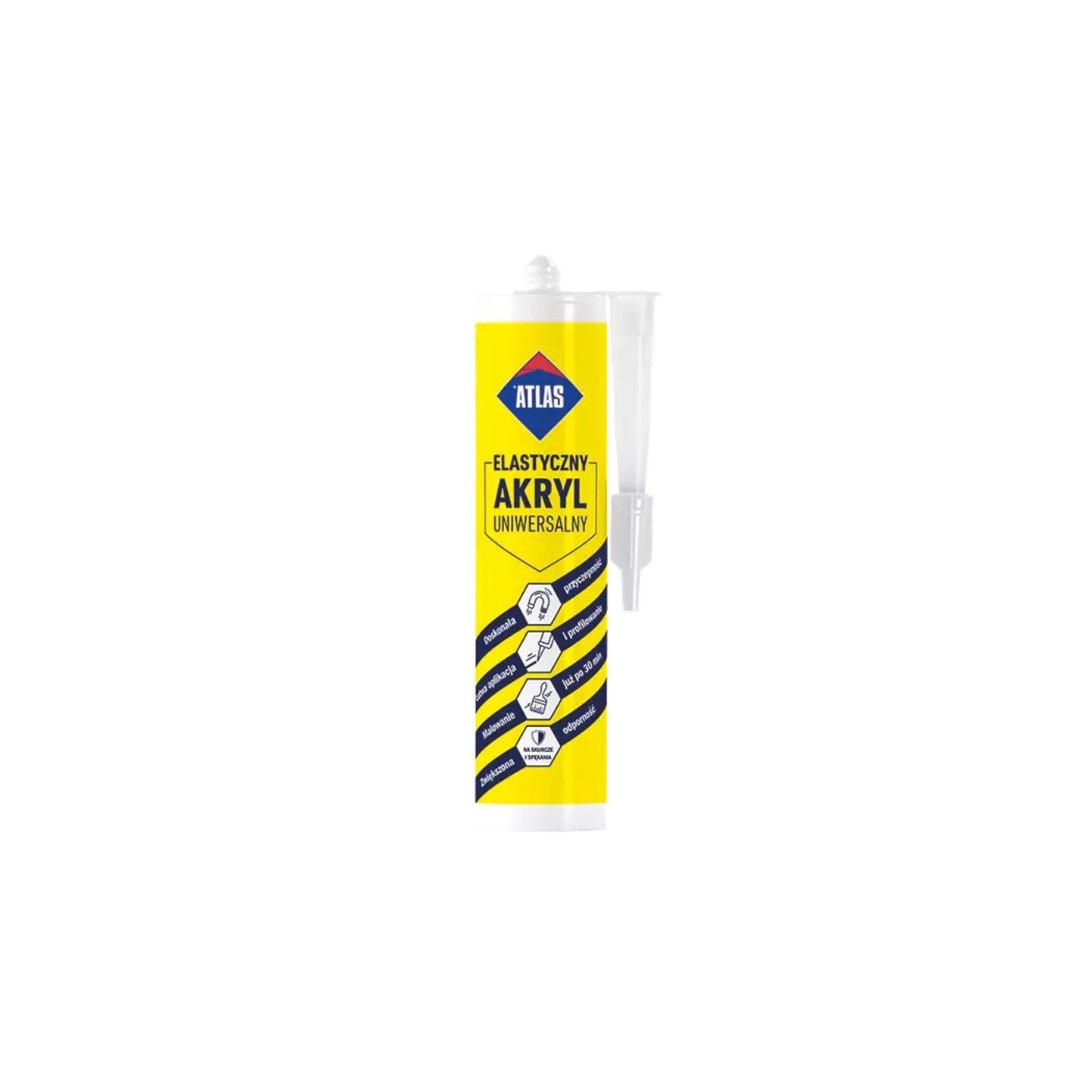 Akryl Elastyczny Uniwersalny 280 ml Atlas