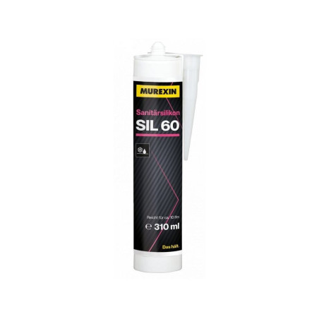 Silikon Sanitarny SIL 60 Premium Piaskowy 310 ml Murexin