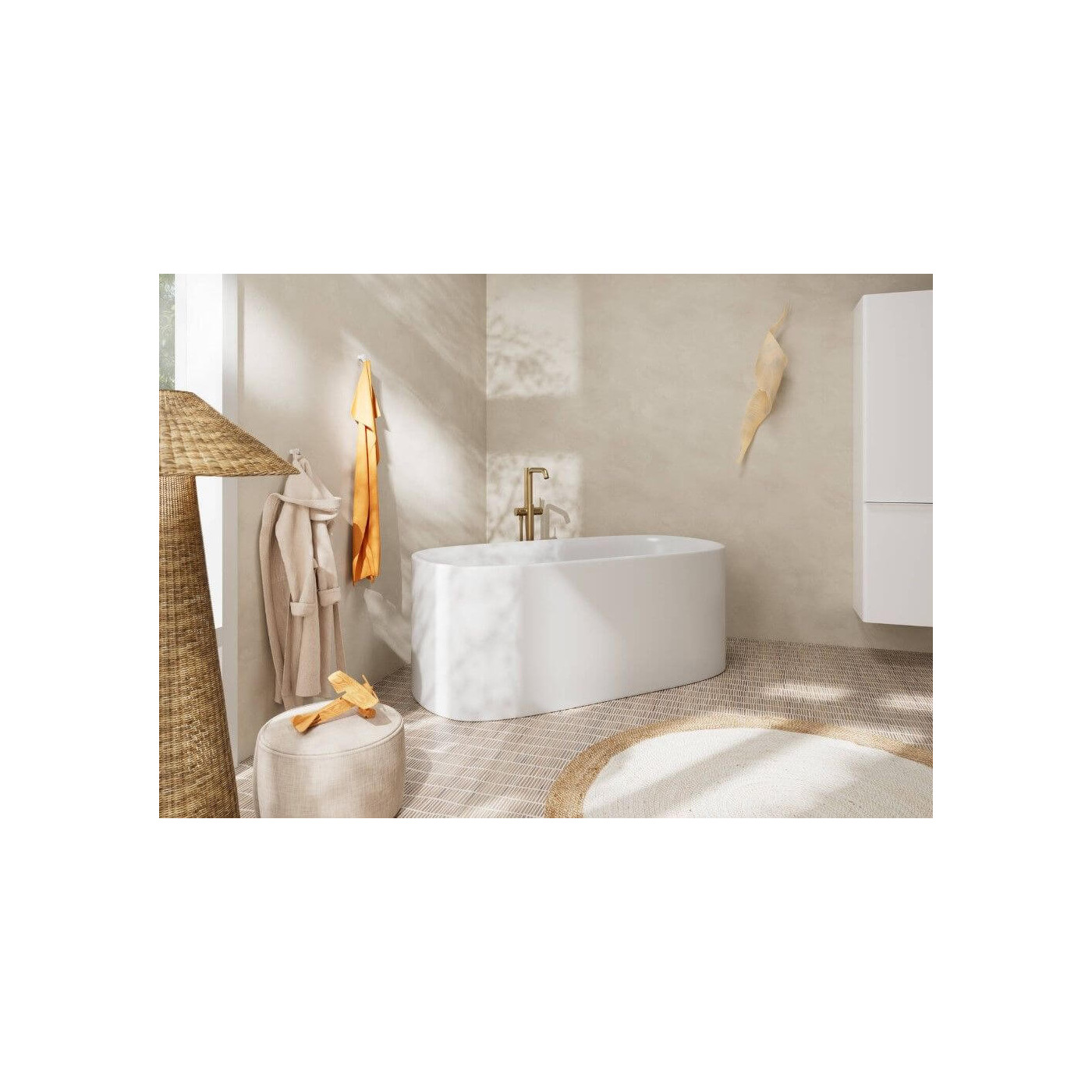 Bateria Wannowa Tecturis S Brąz Szczotkowany 73440140 Hansgrohe