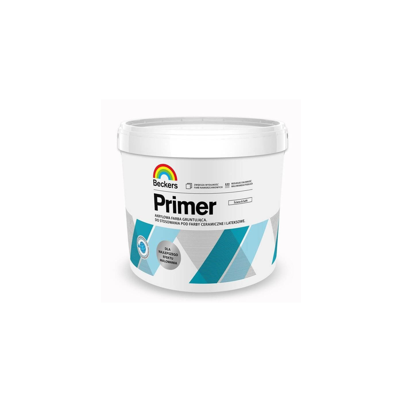 Farba Akrylowa Designer Primer Mat 3L Beckers