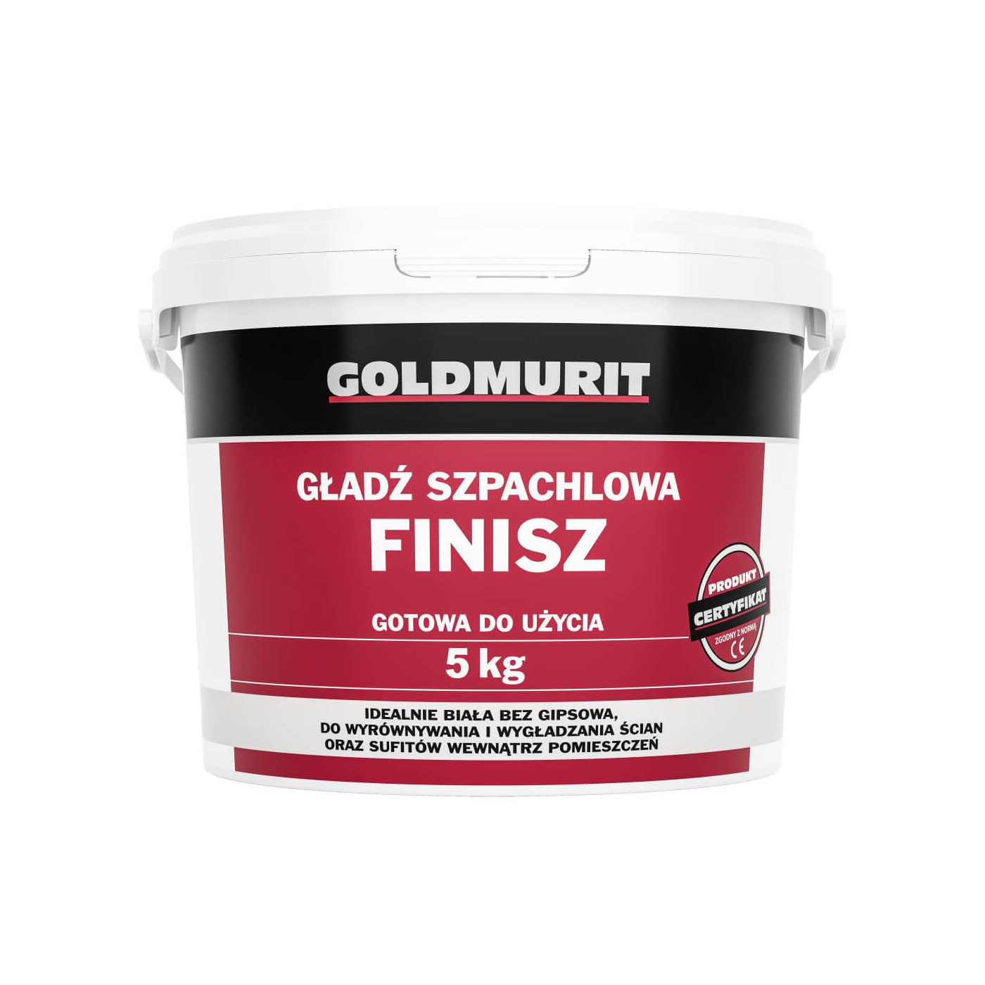 Gładź Szpachlowa 5kg Goldmurit Finish