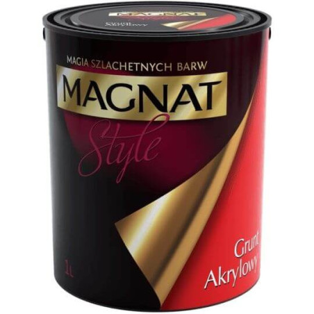 Grunt Akrylowy Magnat Style 1L - OUTLET ostatnie sztuki