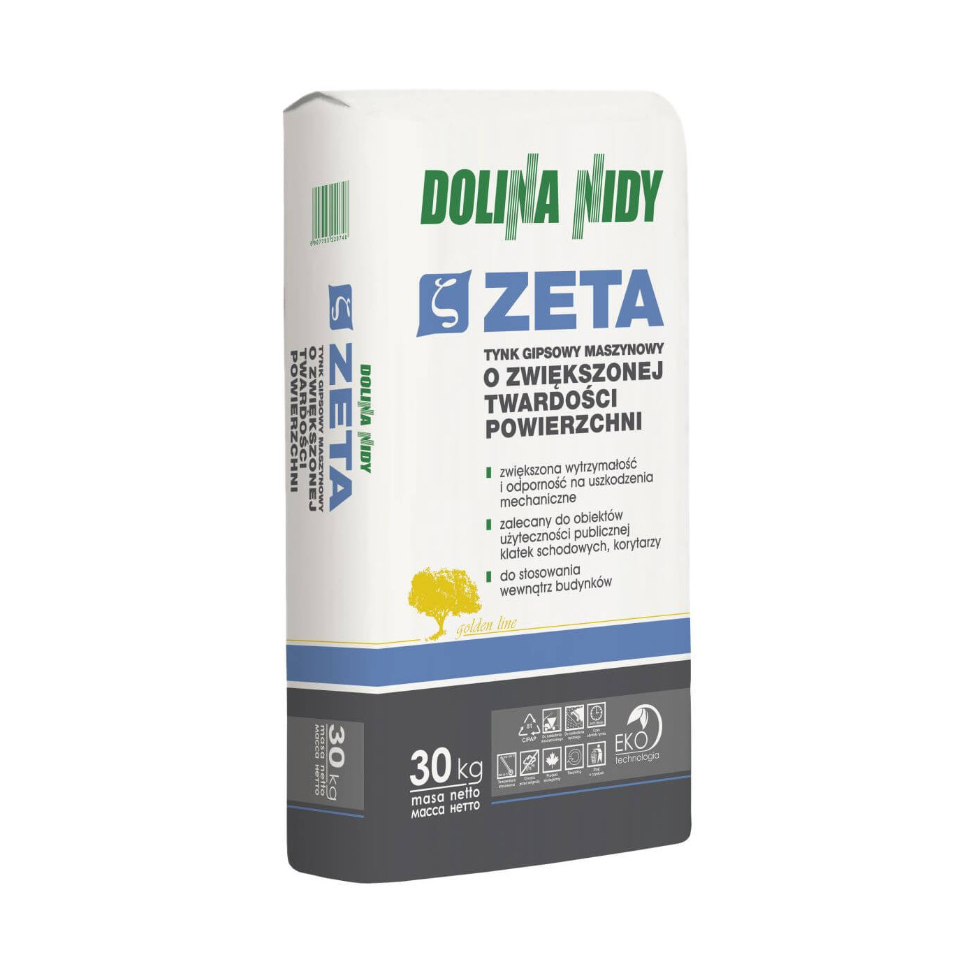 Tynk Gipsowy Zeta Maszynowy 30 Kg Dolina Nidy