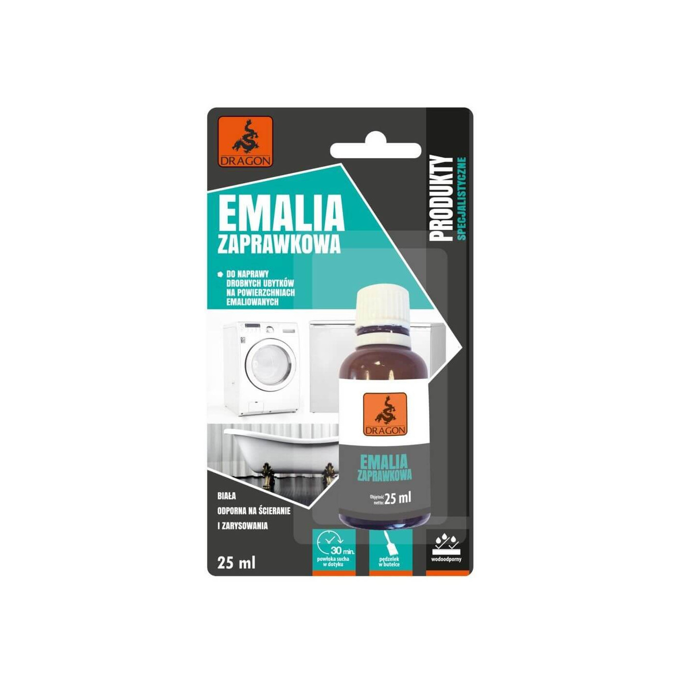 Emalia Zaprawkowa Blister 25 ml Dragon