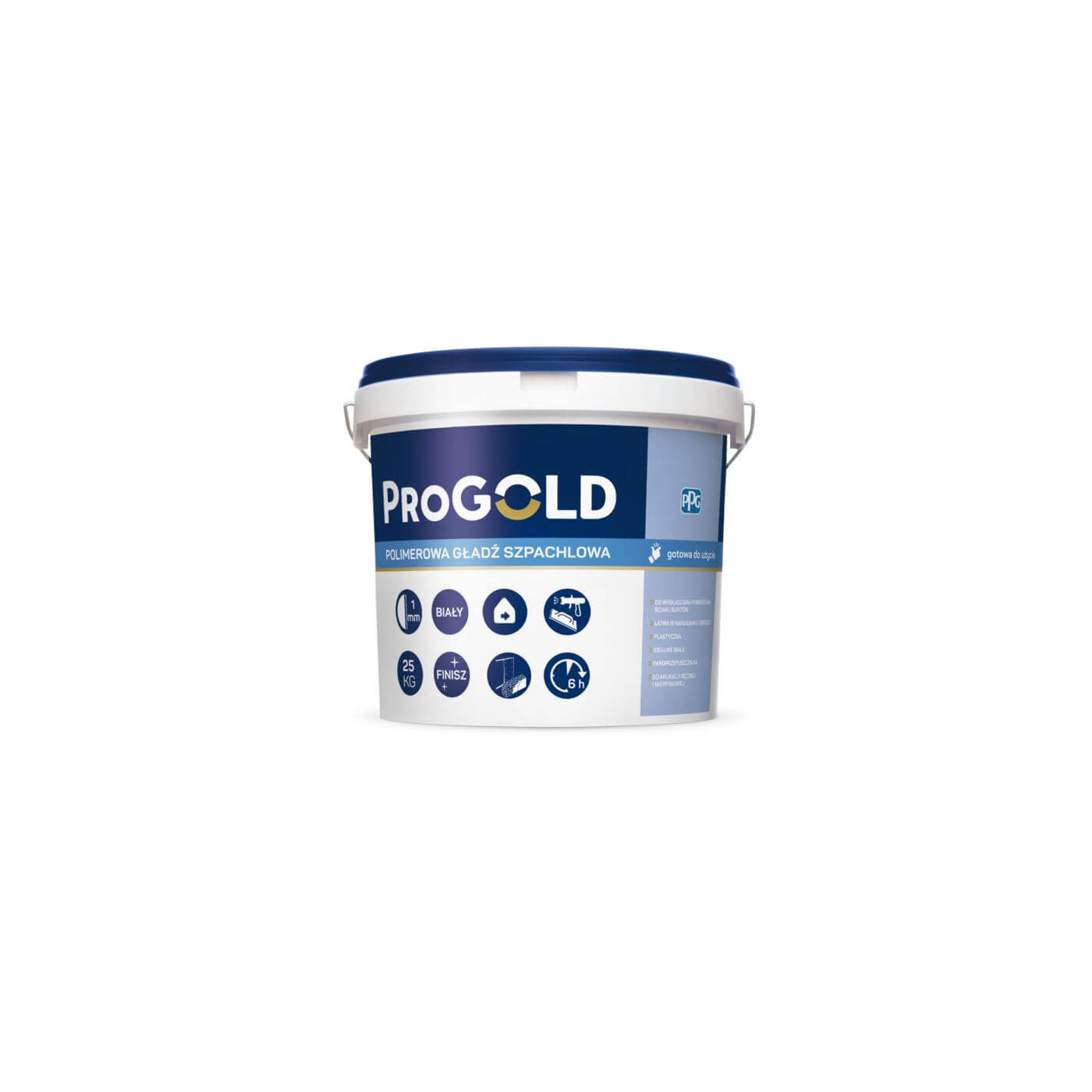 Polimerowa Gładź Szpachlowa 25 kg Progold