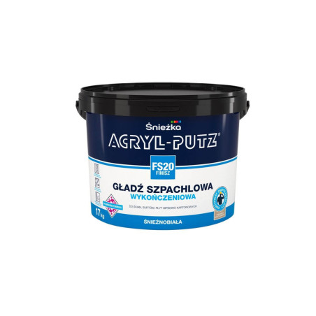 Masa Szpachlowa Acryl Putz Finisz 17 kg Śnieżka
