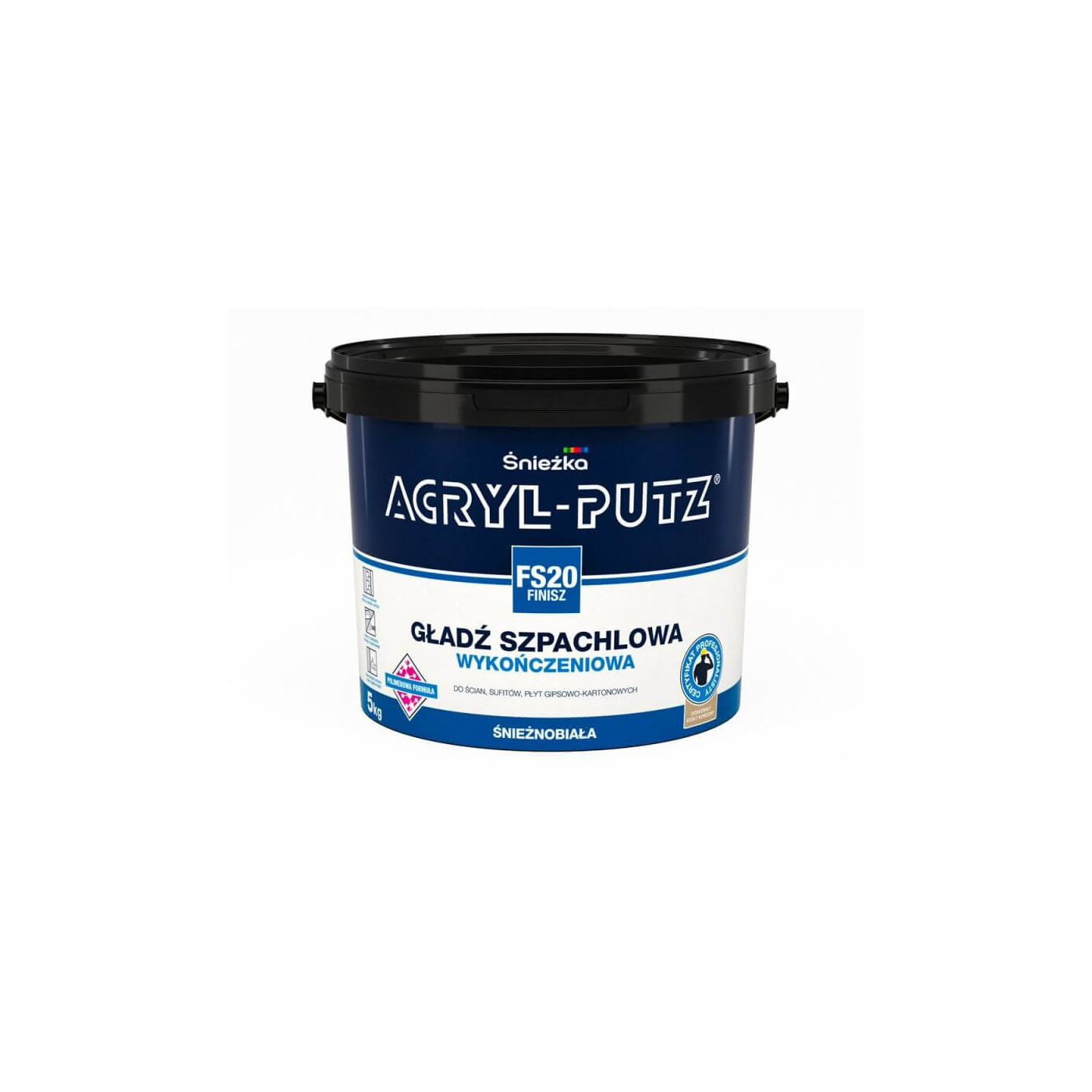 Masa Szpachlowa Acryl Putz Finisz 5 kg Śnieżka
