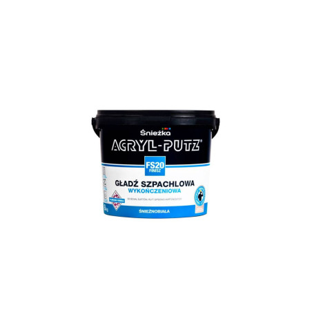 Masa Szpachlowa Acryl Putz Finisz 8 kg Śnieżka