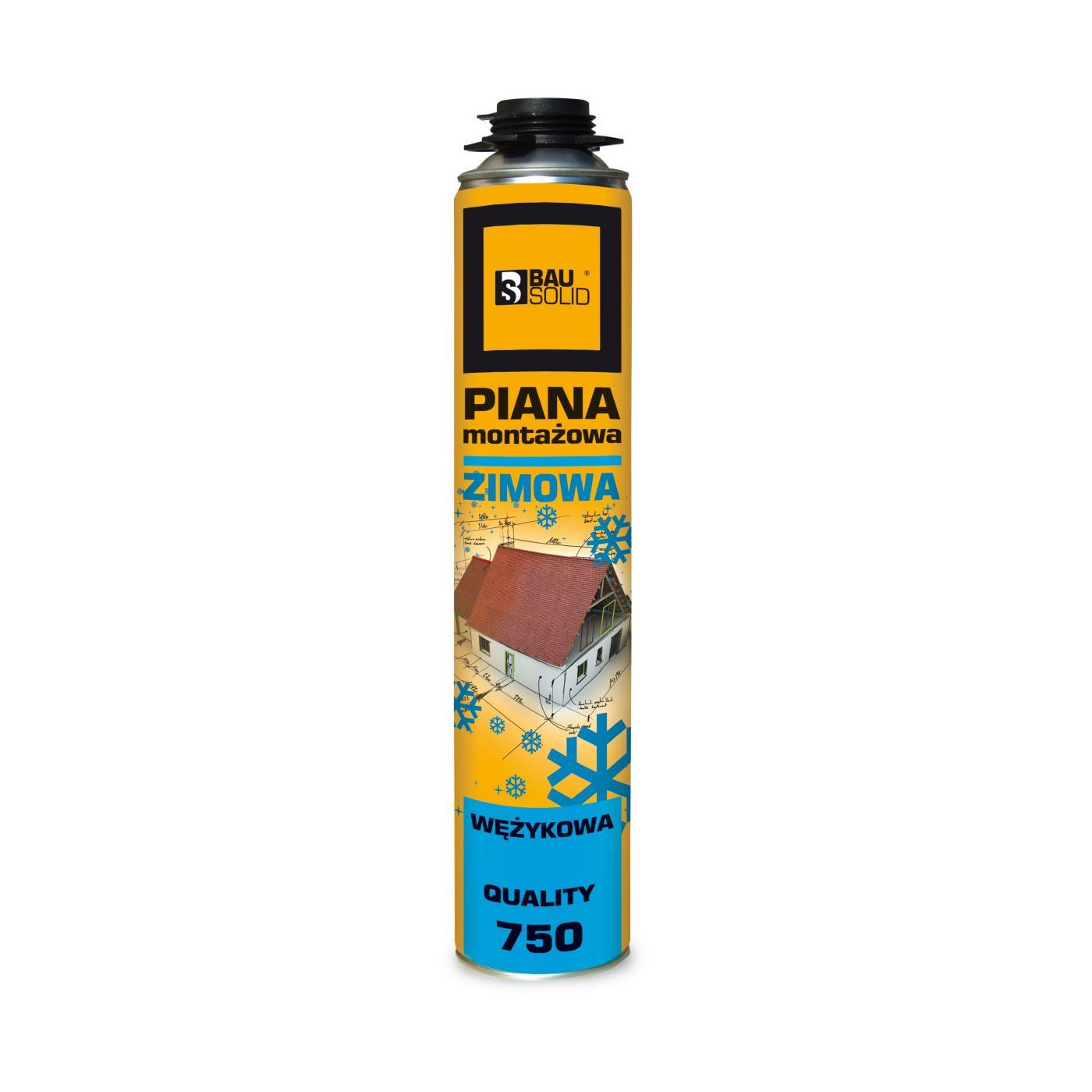 Pianka Wężykowa Zimowa 750 ml Bausolid