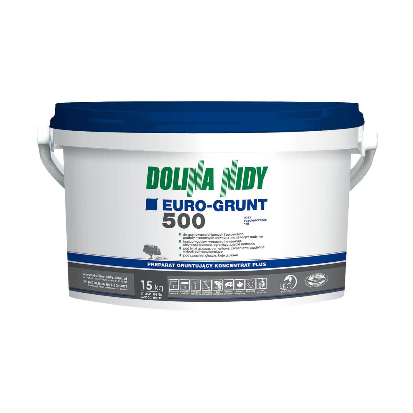 Euro Grunt 500 Żółty 15 kg Dolnia Nidy