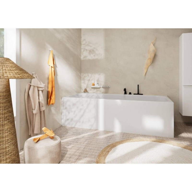 Bateria Wannowa Tecturis S Czarny Mat 73447670 Hansgrohe