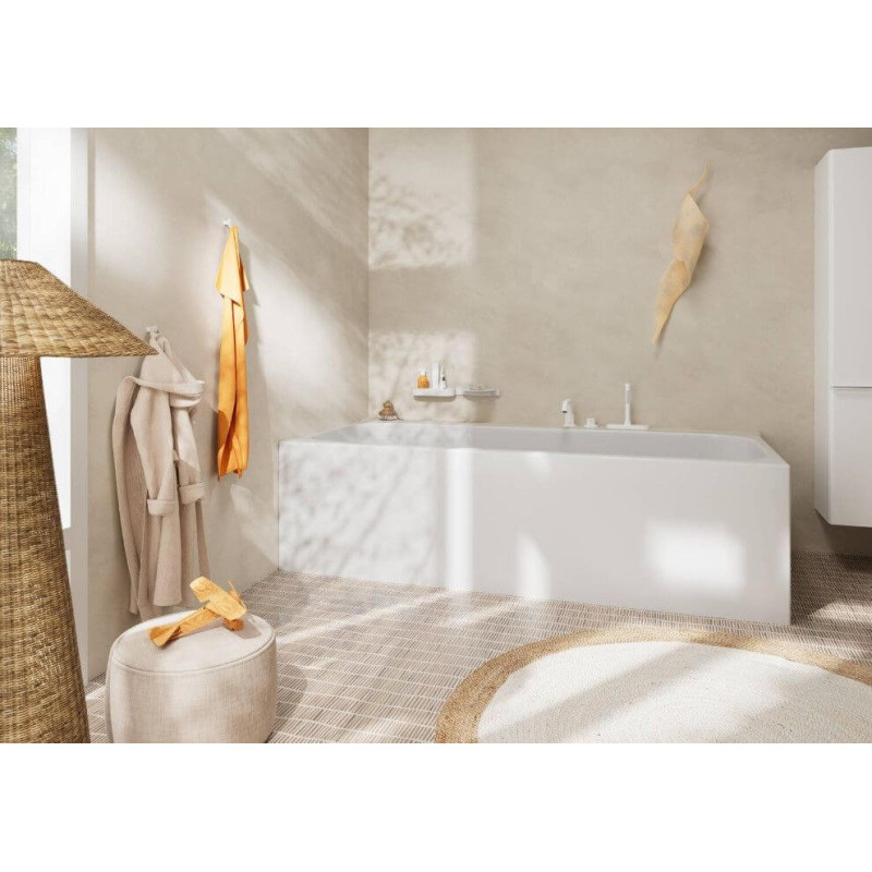 Bateria Wannowa Tecturis S Biały Mat 73447700 Hansgrohe