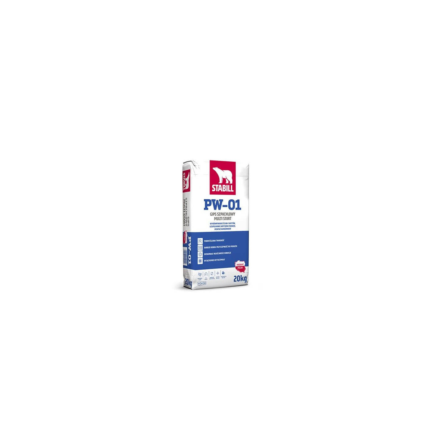 Gips Szpachlowy Multi Start Pw-01 20Kg Stabill