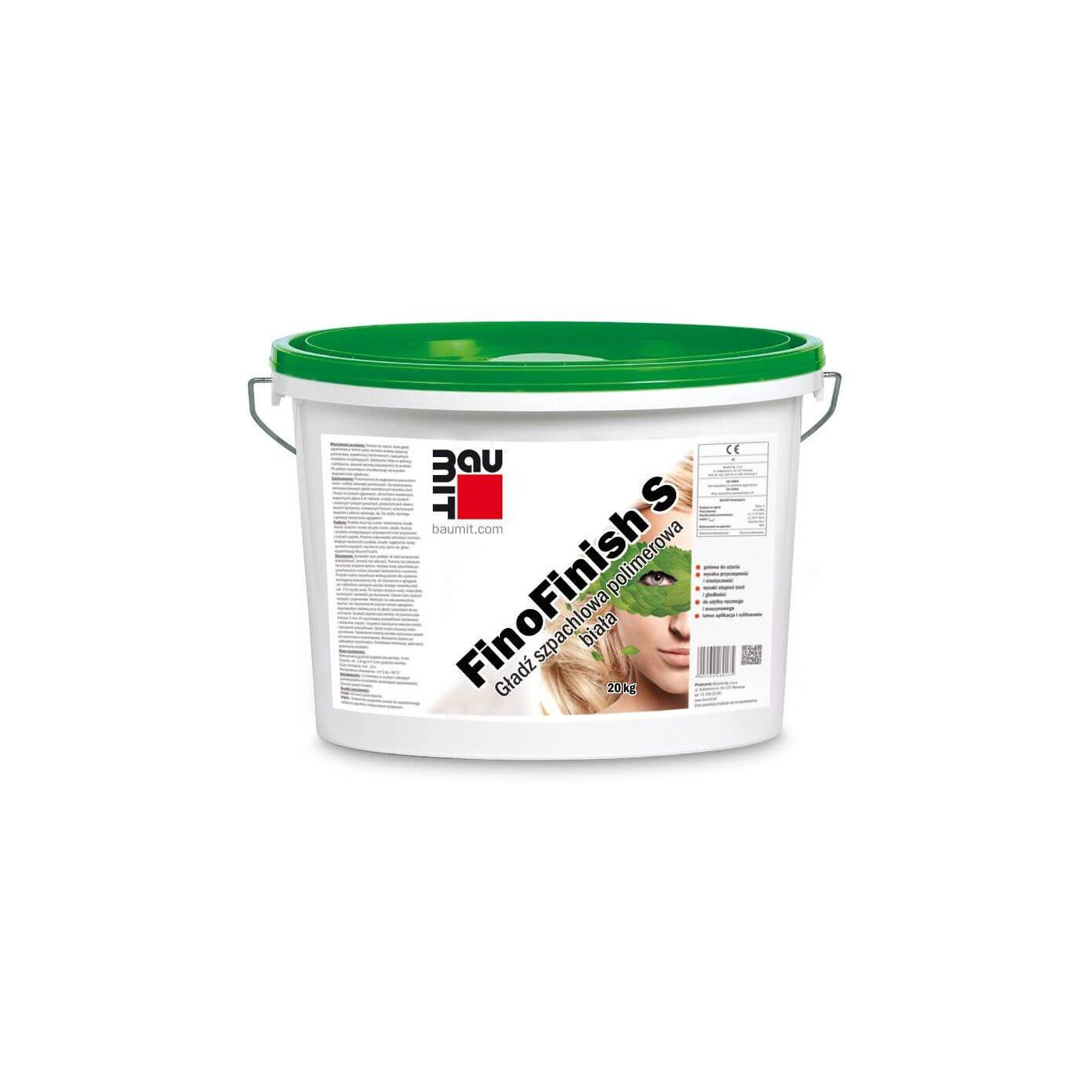 Gładź Szpachlowa Polimerowa Finofinish Superior 20Kg Baumit