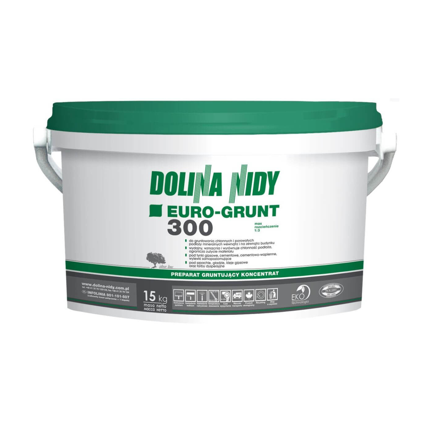 Grunt Euro 15 Kg Zielony Dolina Nidy