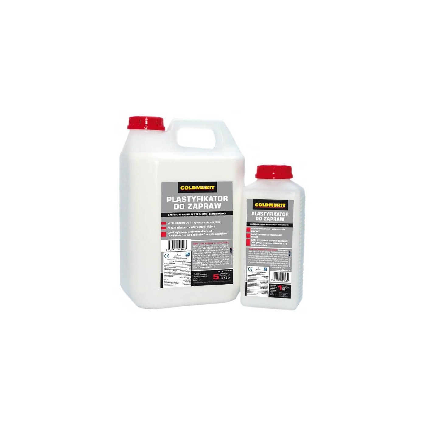 Plastyfikator Do Zapraw CEMAX Extra wydajny 5l Goldmurit