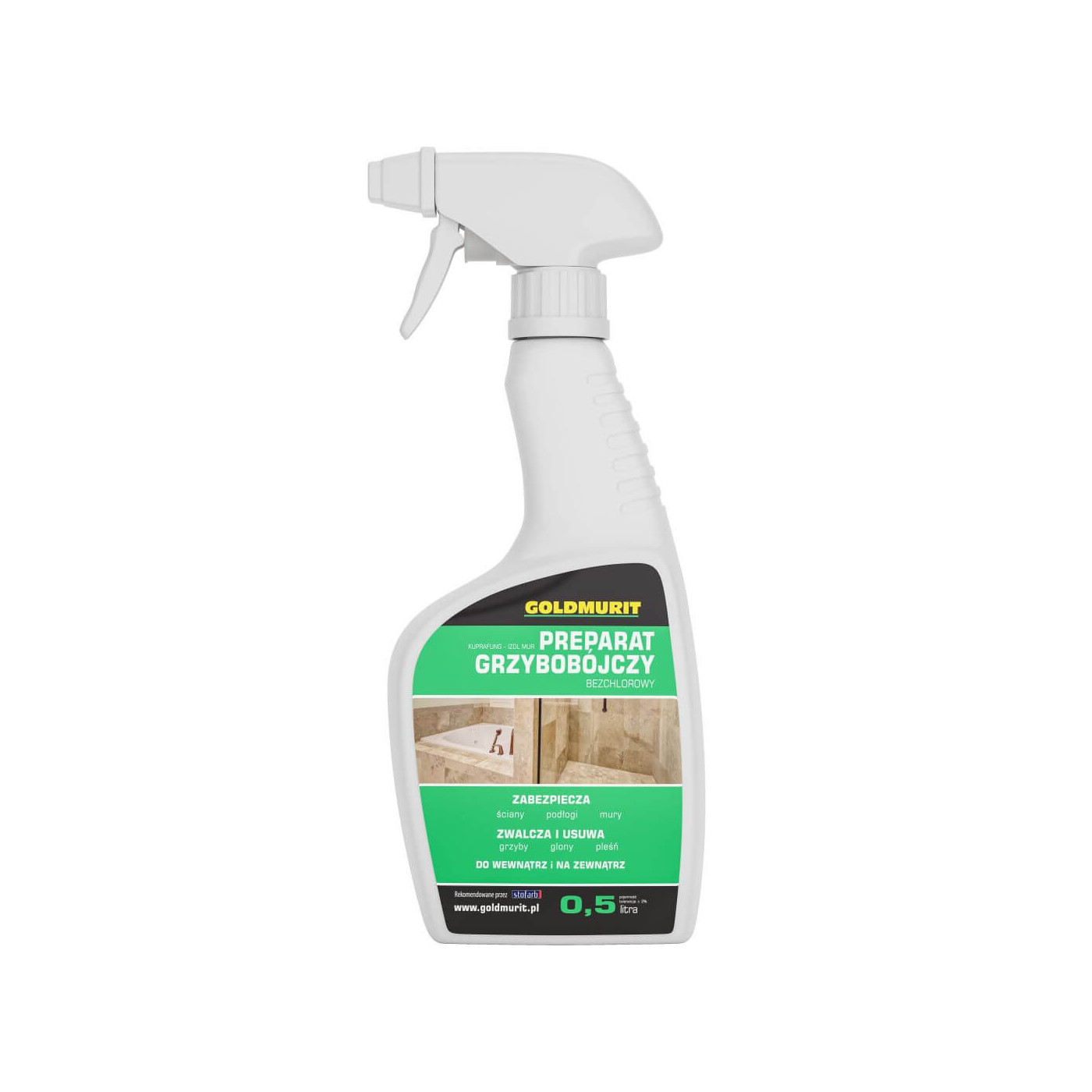 Środek Grzybobójczy Bezchlorowy 500ml Atomizer Goldmurit