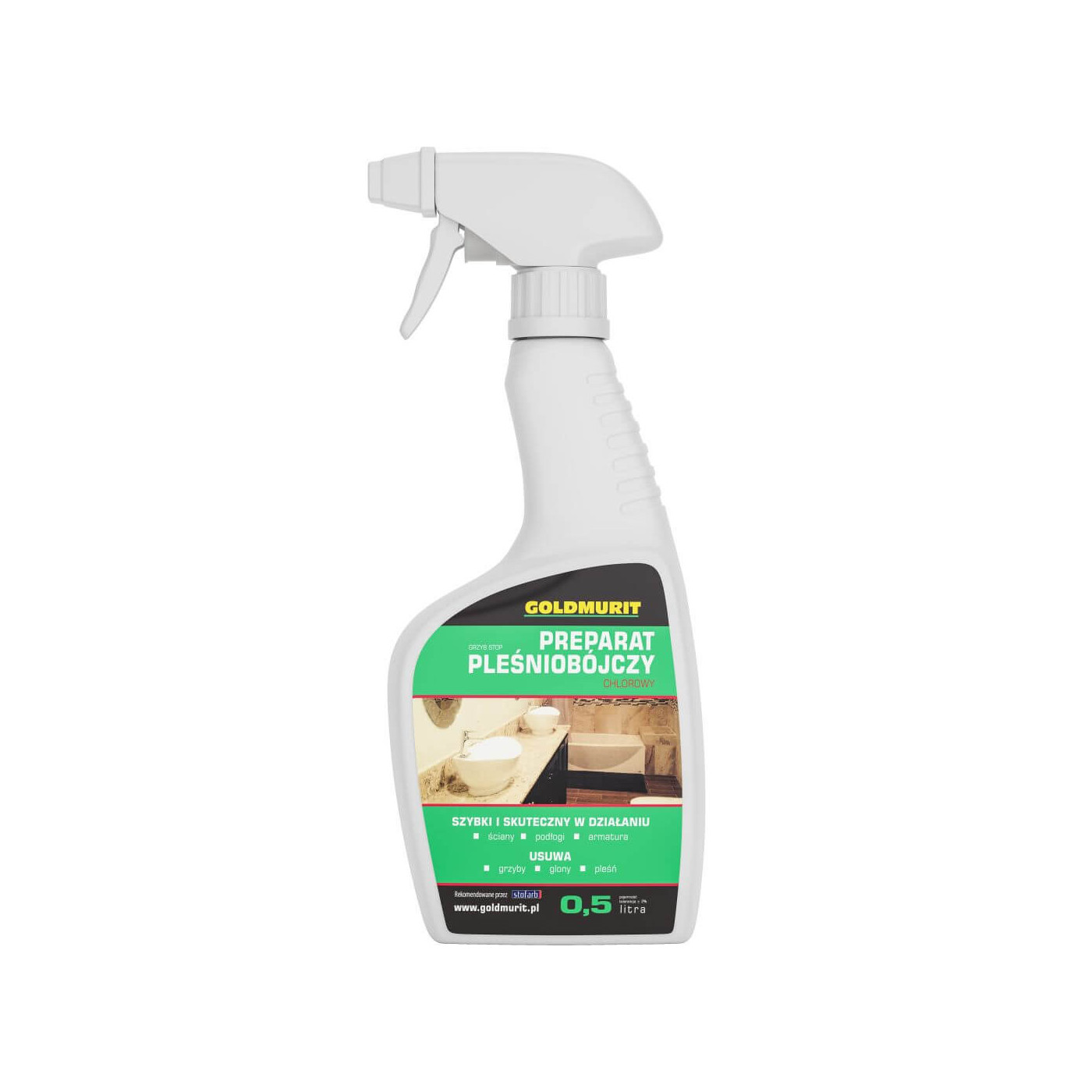 Środek Grzybobójczy Chlorowy 500ml Atomizer Goldmurit