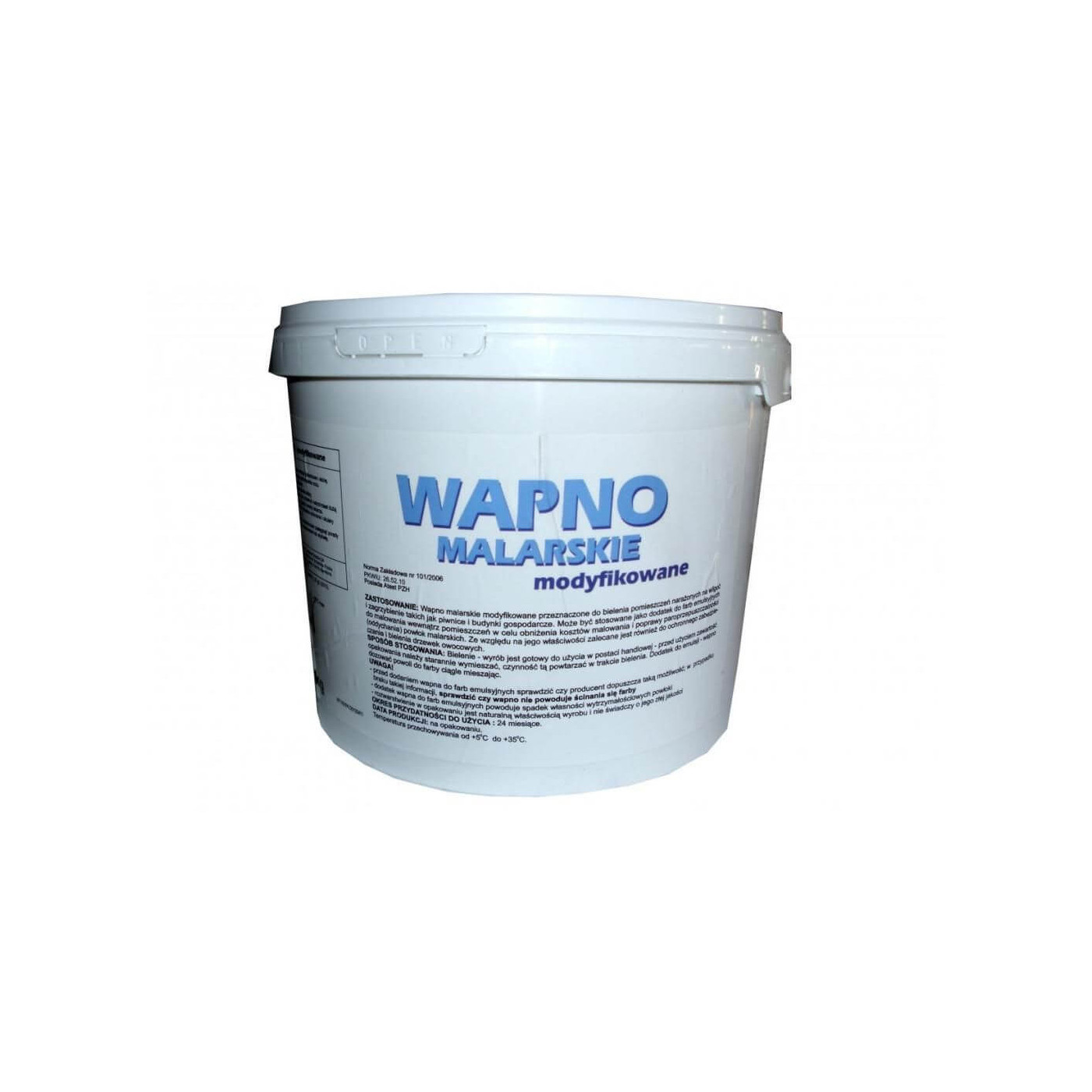 Wapno Malarskie 6 Kg Śnieżka