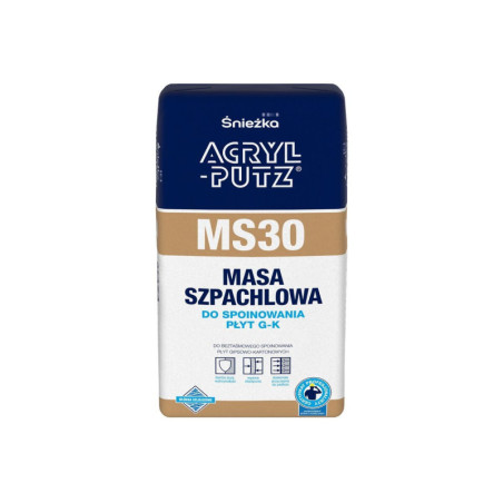 Masa Szpachlowa Do Płyt G-K Acryl Putz MS30 5kg Śnieżka