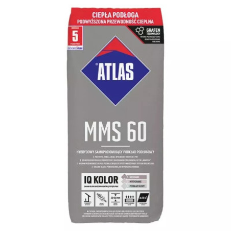 Wylewka Samopoziomująca MMS 60 25kg Atlas