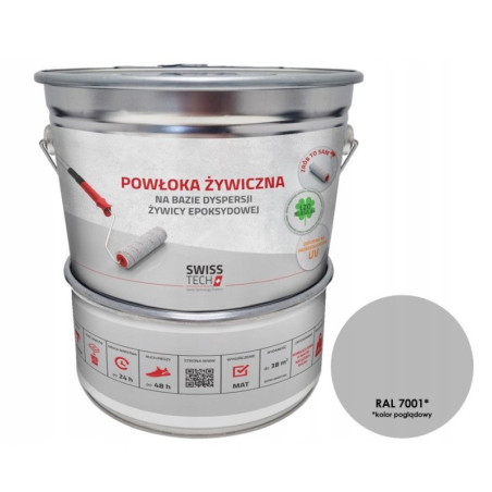 Powłoka Żywiczna RAL 7001 SwissTech