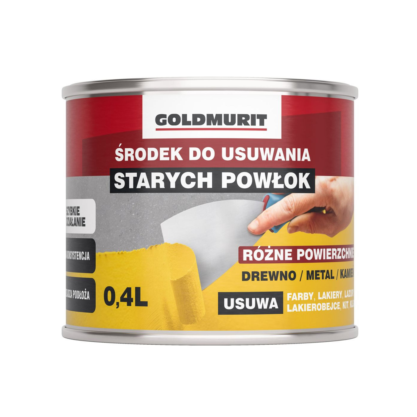 Środek do Usuwania Starych Powłok 0,4L Goldmurit