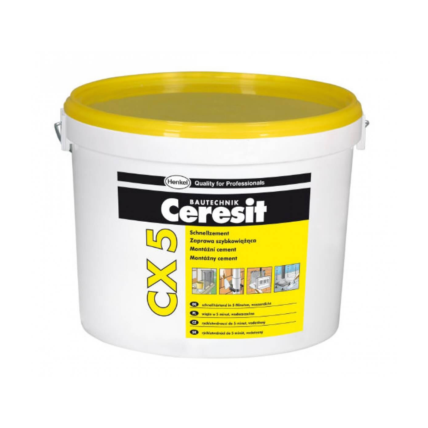 Zaprawa Szybkowiążąca CX 5 Wiaderko 5 kg Ceresit
